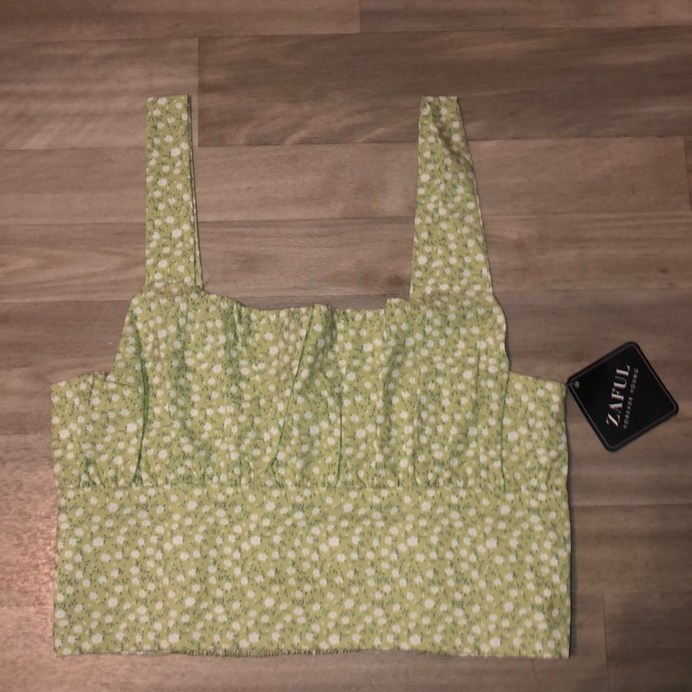 Zaful pastel crop top